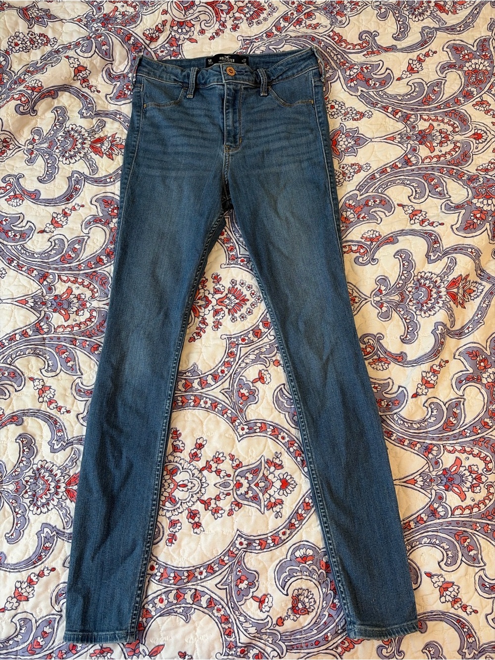 Hollister Women’s Slim Dark Blue Jeans